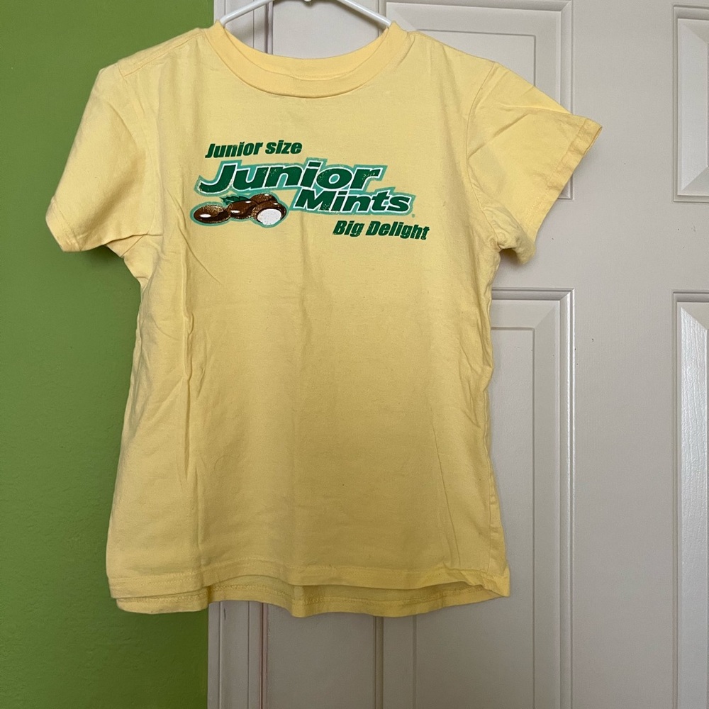Yellow cotton t-shirt